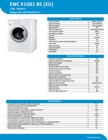 Manuale Indesit EWC 91083 BS IT/1 Lavatrice.